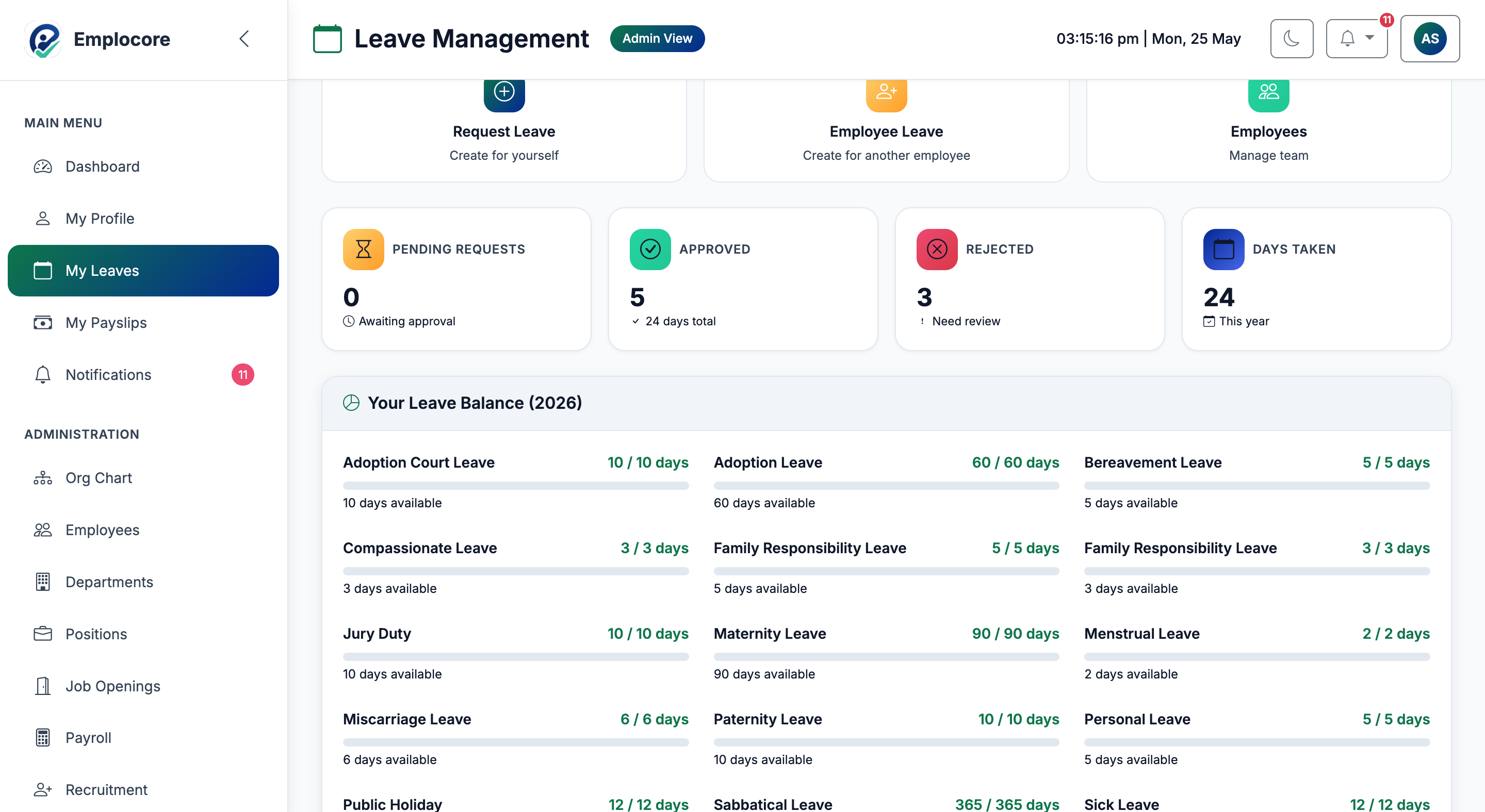 Dashboard Preview